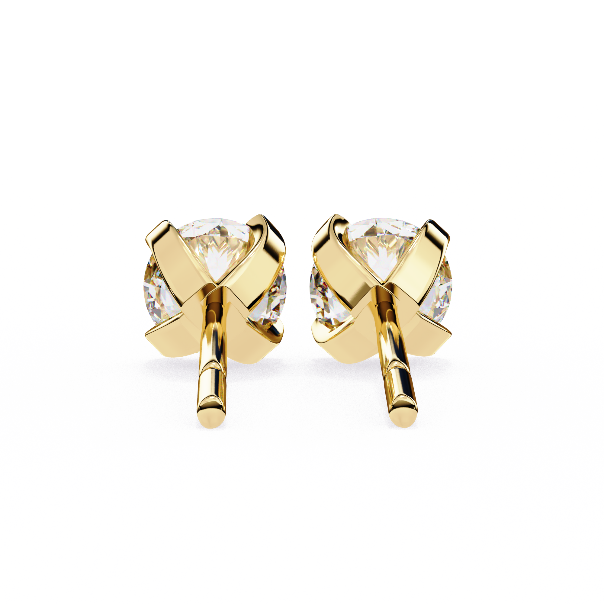 2.57ct Natural Diamond Stud Earrings – Solitairekart